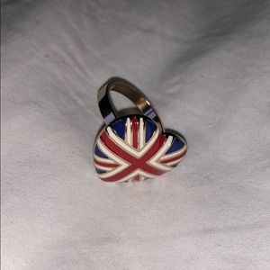 Multi-Color Heart Ring